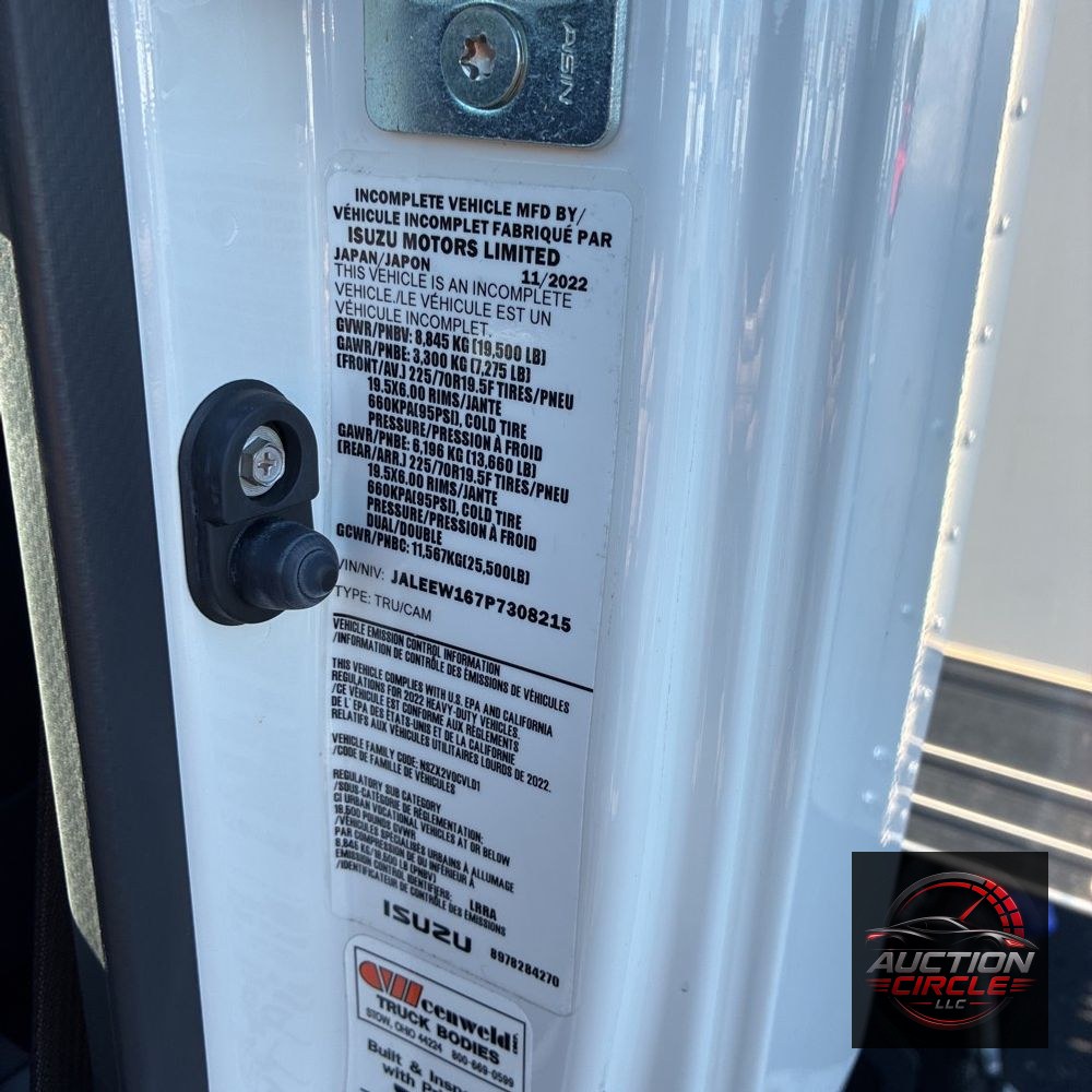2023 Chevrolet Commercial 5500XD CA86.5-153.5 COE  TRUCK 4X2 5.2L