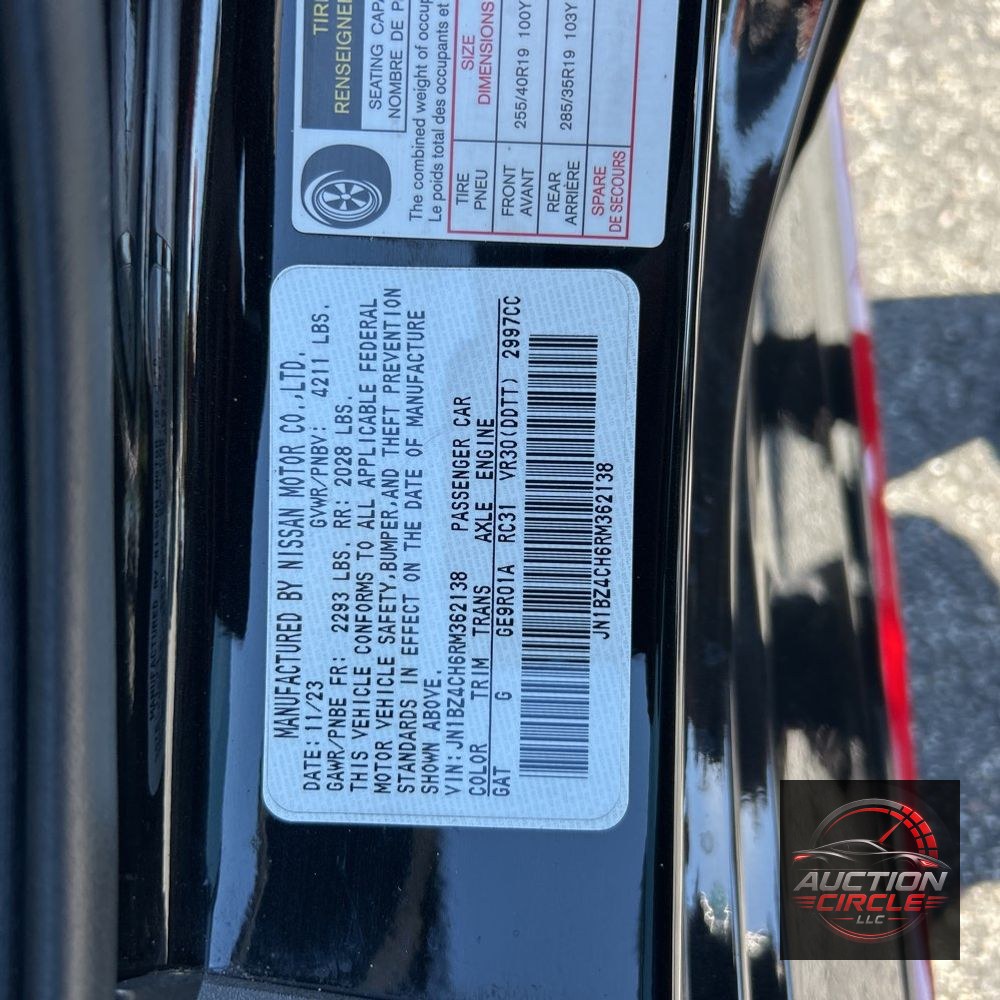 2024 Nissan Z NISMO