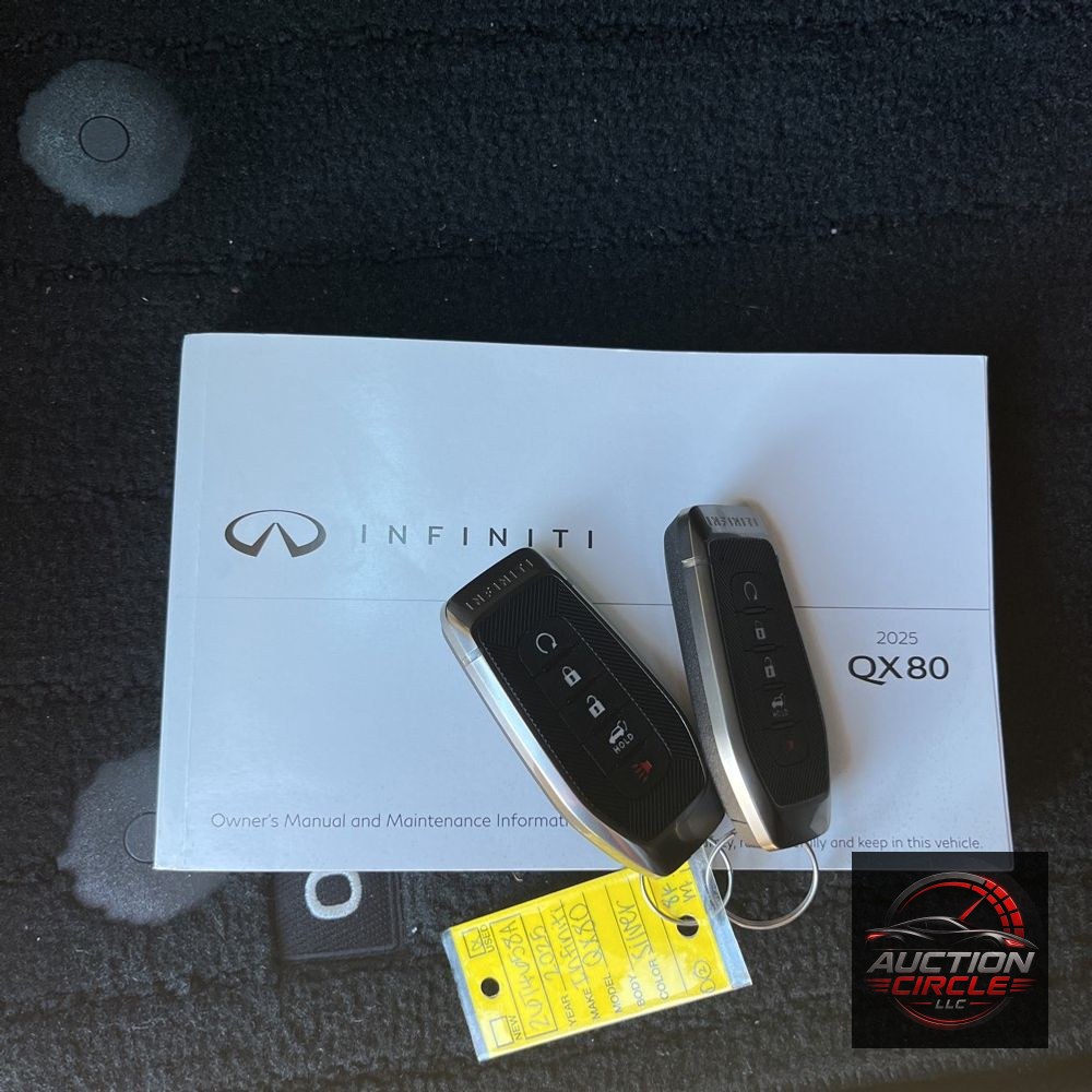 2025 INFINITI QX80 Sensory