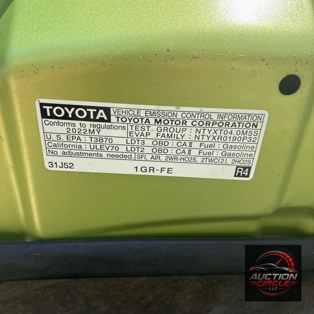 2022 Toyota 4Runner TRD Pro