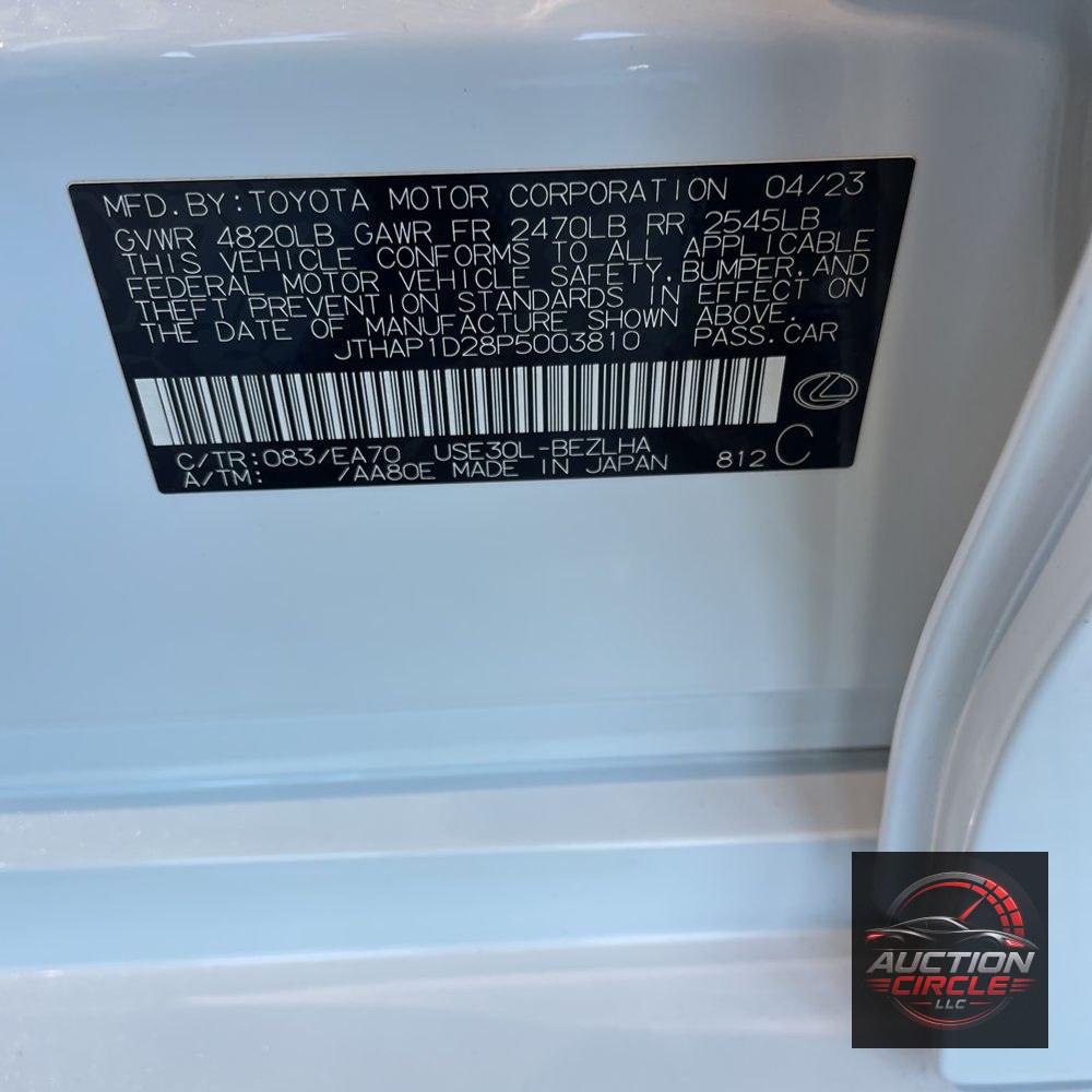 2023 Lexus IS 500 F SPORT Performance Premium