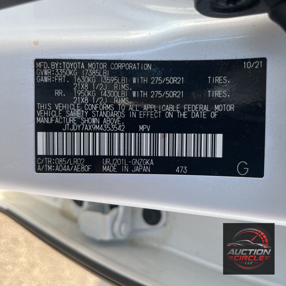 2021 Lexus LX 570 Three-Row