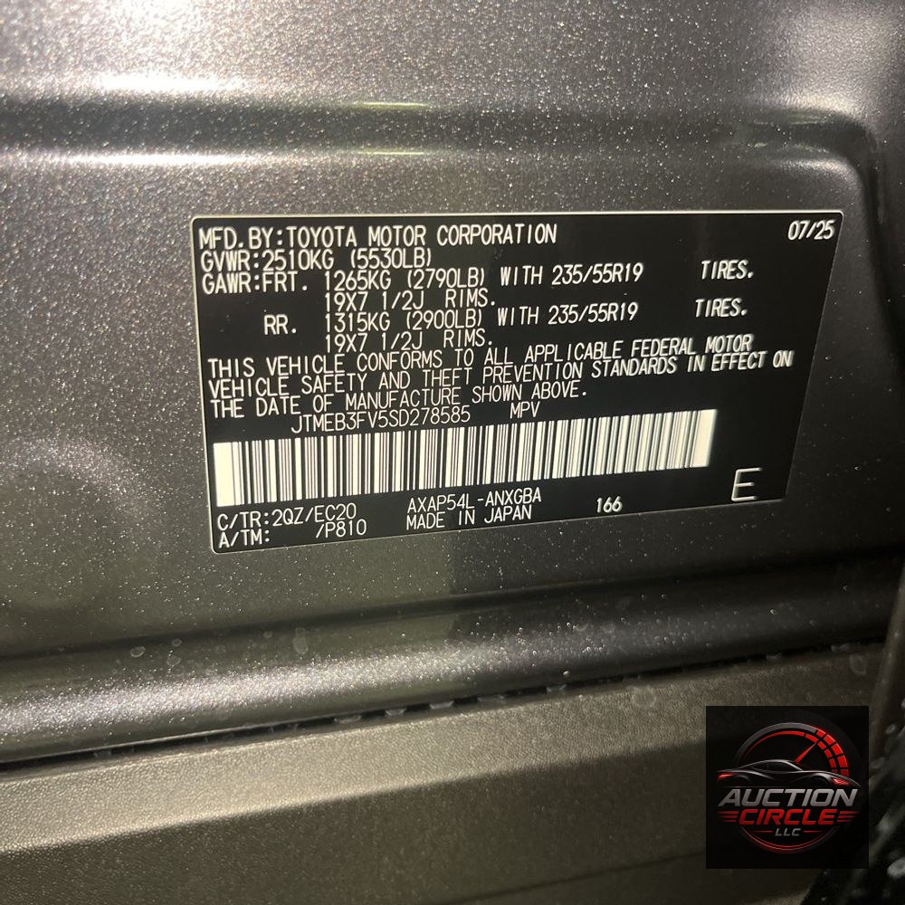 2025 Toyota RAV4 PHEV XSE 4D SUV AWD