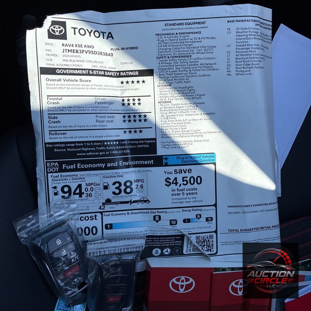 2025 Toyota RAV4 Plug-in Hybrid XSE