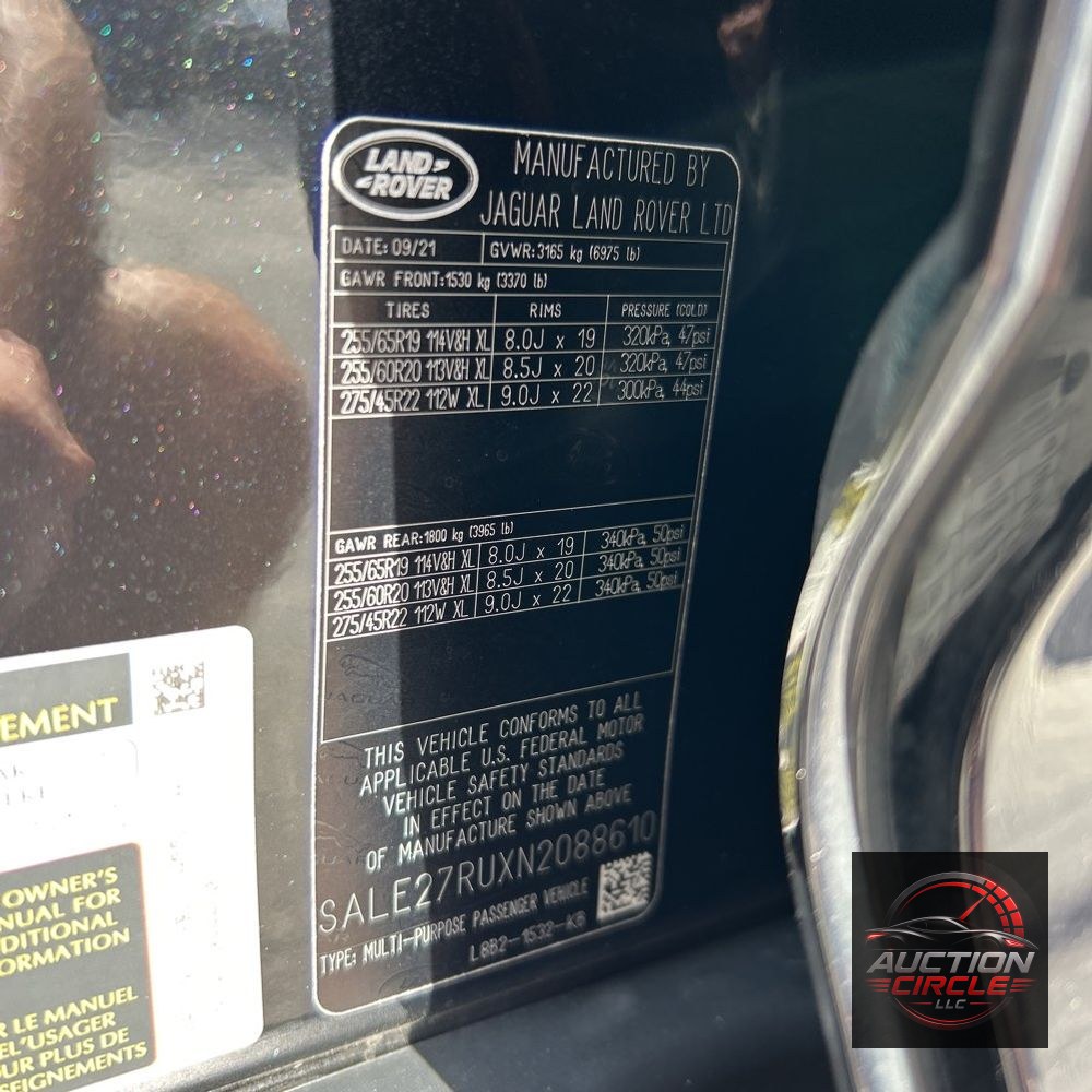 2022 Land Rover Defender 110 X-Dynamic SE