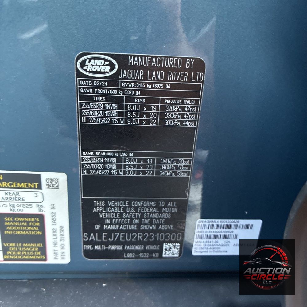 2024 Land Rover Defender 110 S P400