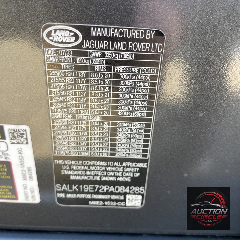 2023 Land Rover Range Rover Autobiography