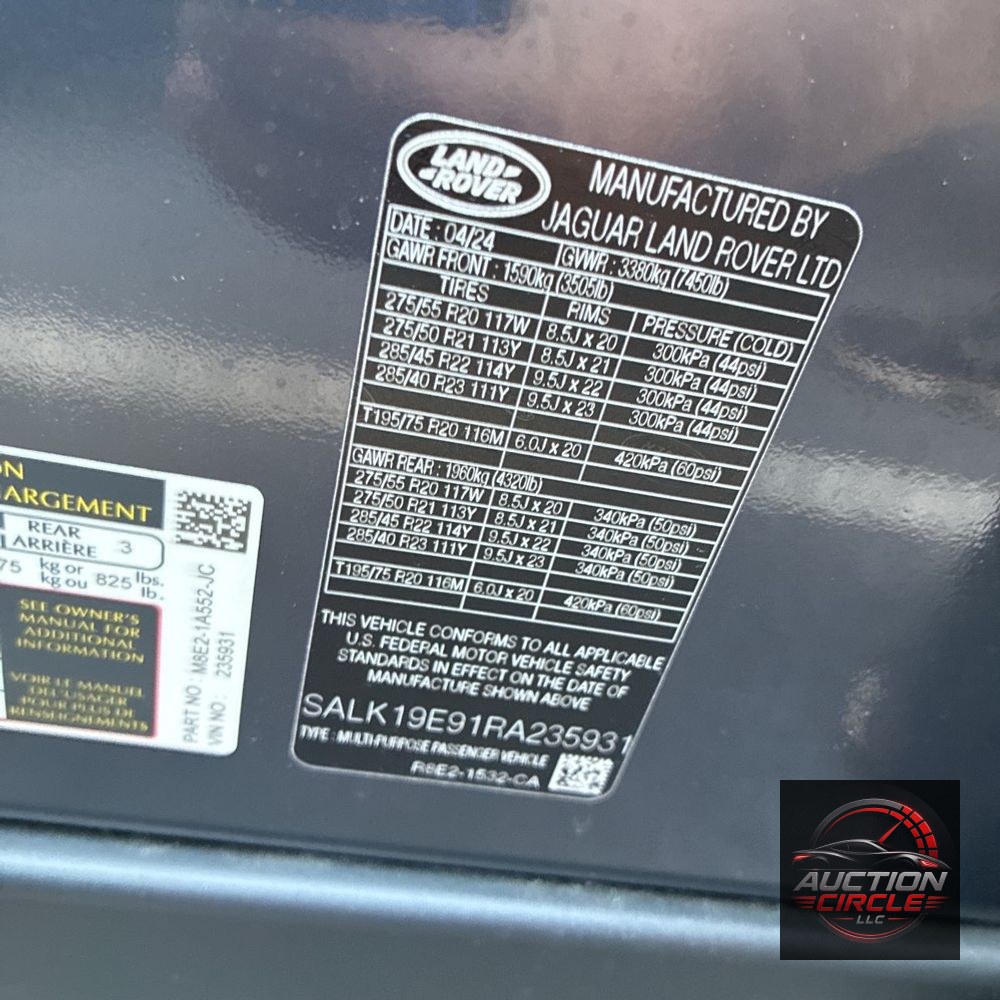 2024 Land Rover Range Rover P530 Autobiography
