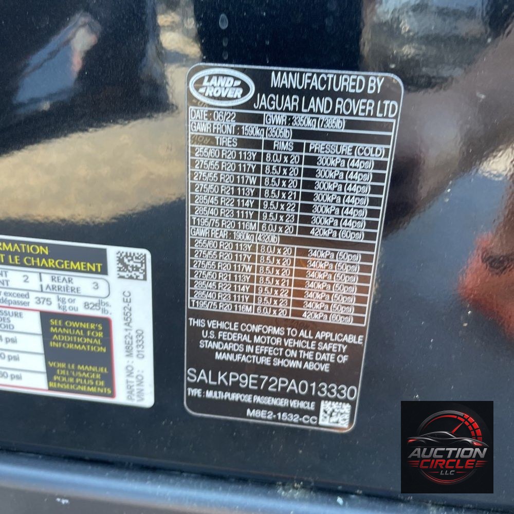 2023 Land Rover Range Rover SE