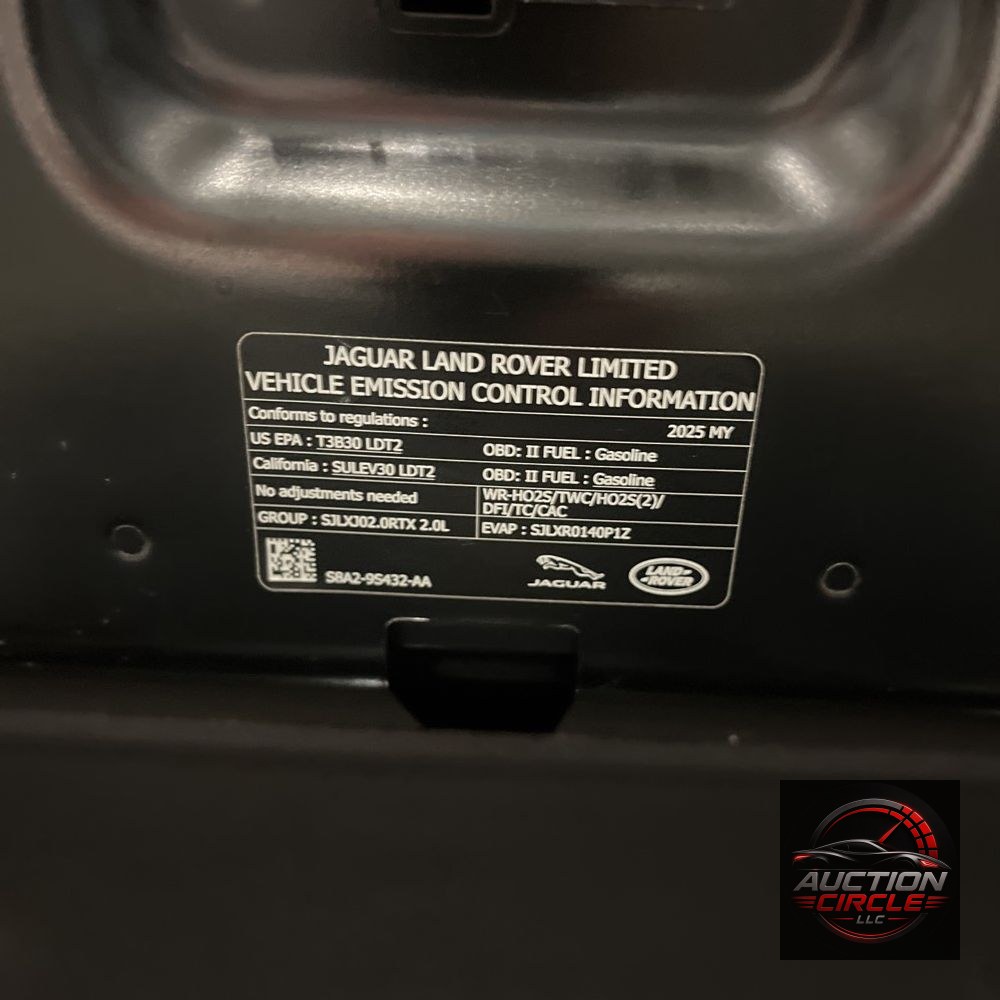 2025 Land Rover Range Rover Velar P250 S