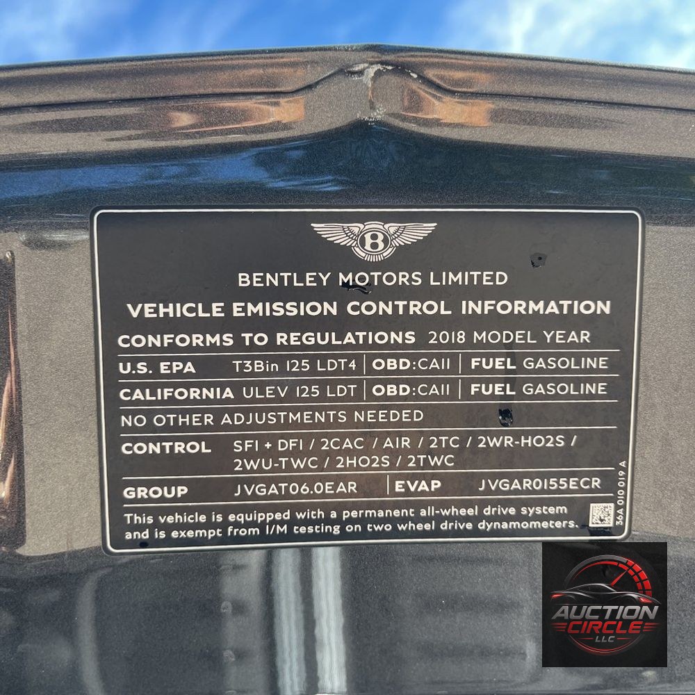 2018 Bentley Bentayga Base