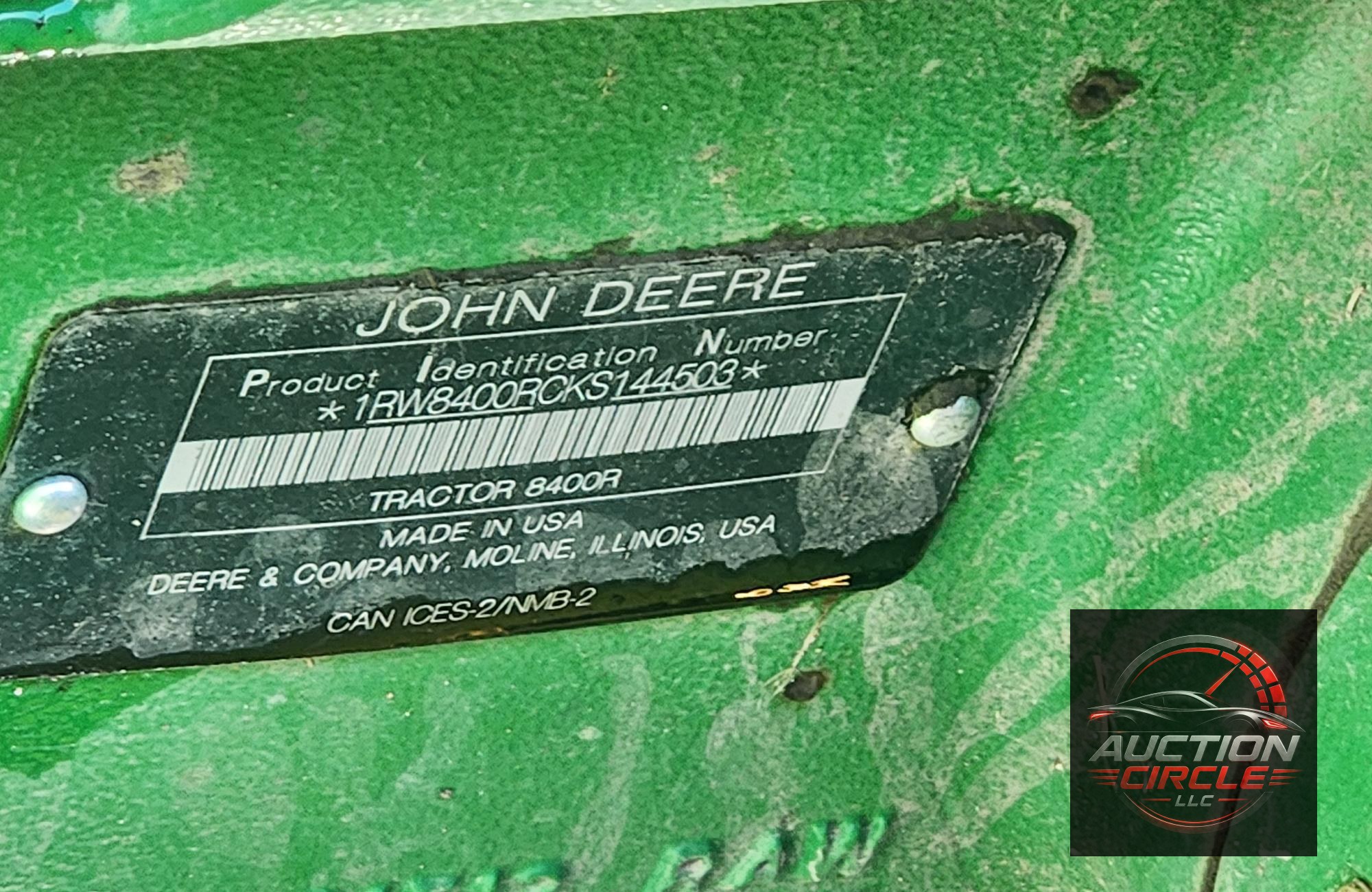 2019 John Deere 8400R