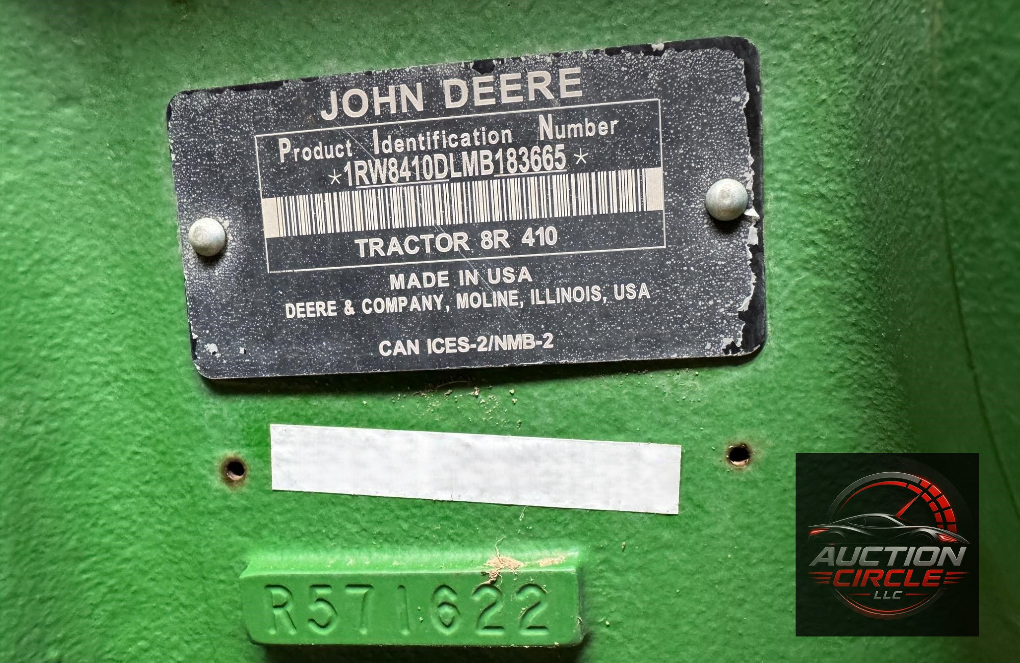 2021 John Deere 8R 410