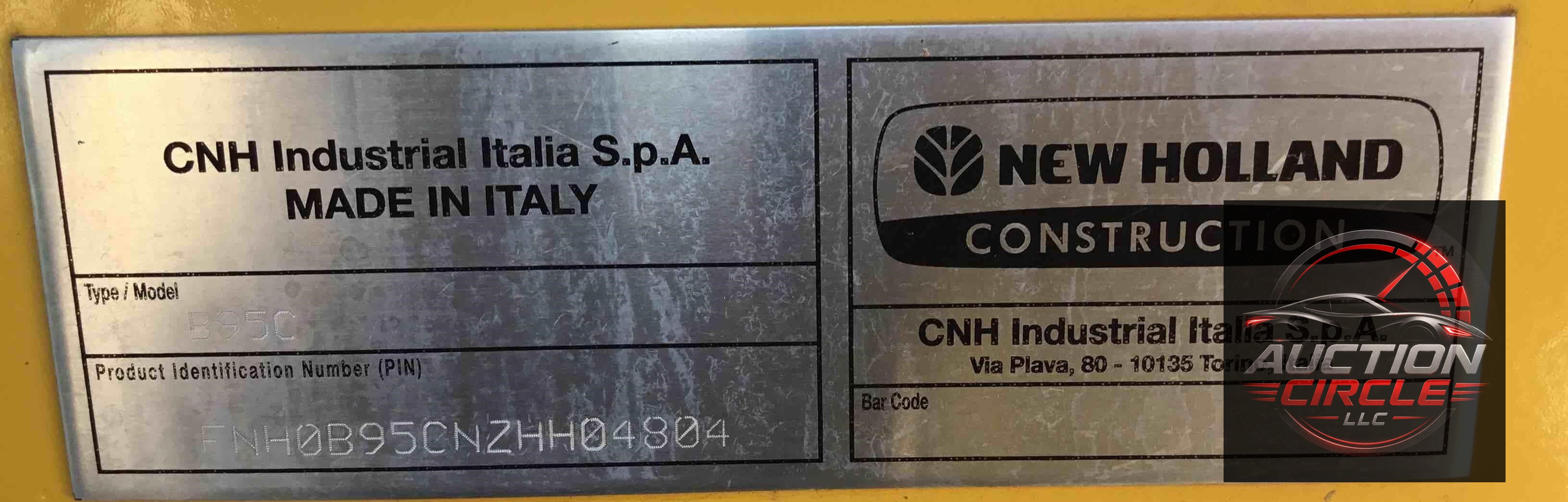 2020 New Holland B95C
