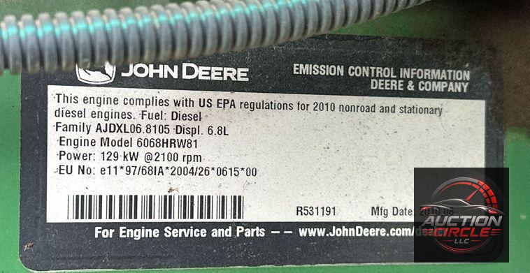2010 John Deere 7330 MFWD tractor
