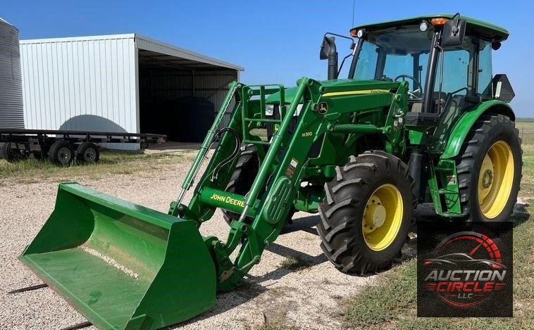 2014 John Deere 6140D MFWD tractor