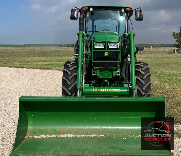 2014 John Deere 6140D MFWD tractor