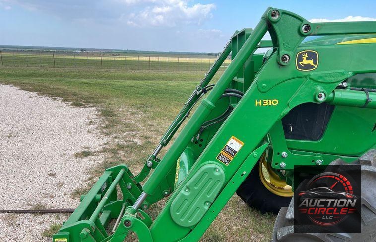 2014 John Deere 6140D MFWD tractor