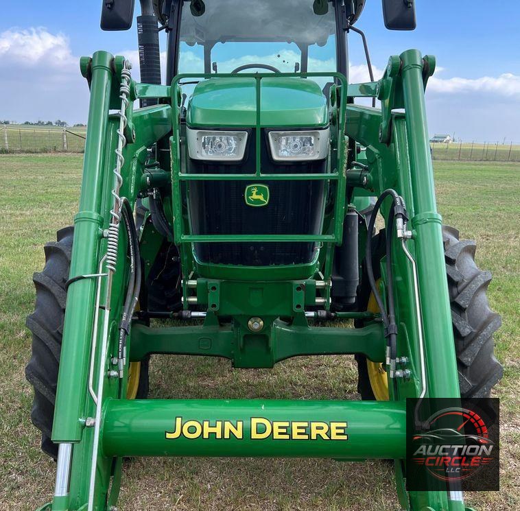 2014 John Deere 6140D MFWD tractor