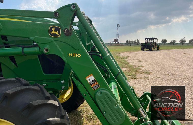 2014 John Deere 6140D MFWD tractor