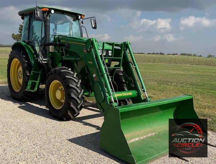 2014 John Deere 6140D MFWD tractor