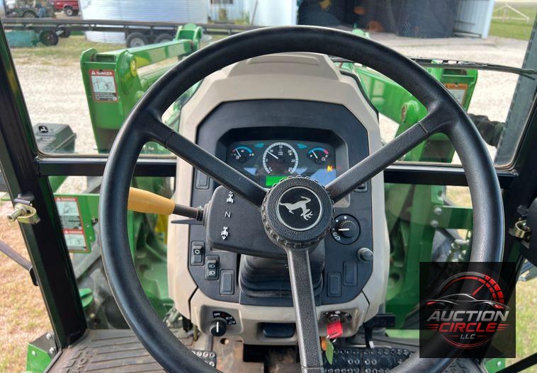 2014 John Deere 6140D MFWD tractor
