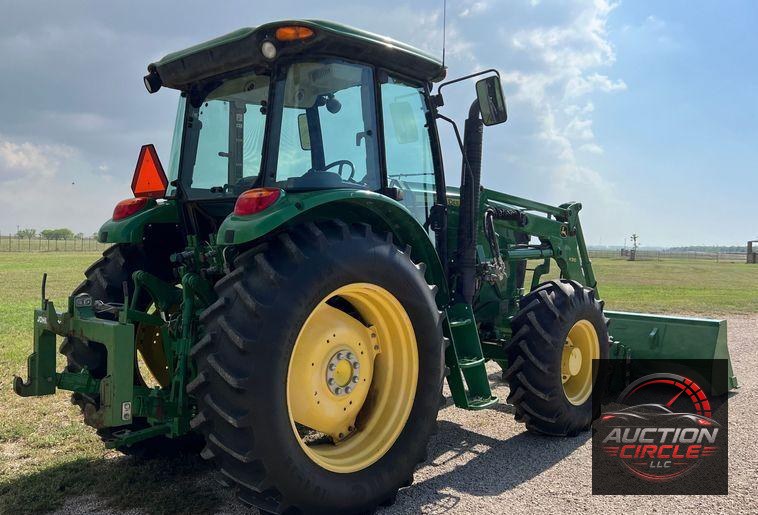 2014 John Deere 6140D MFWD tractor
