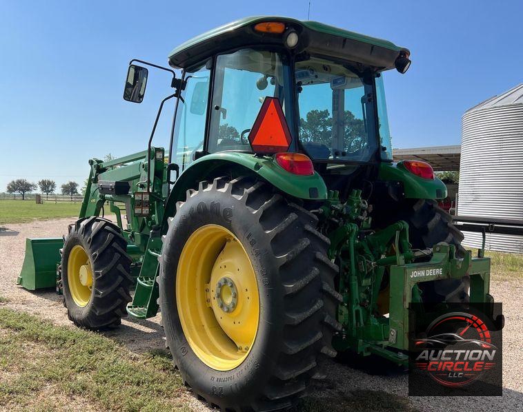 2014 John Deere 6140D MFWD tractor