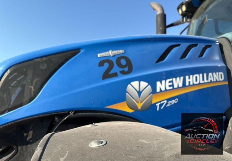 2016 New Holland T7.290 MFWD tractor