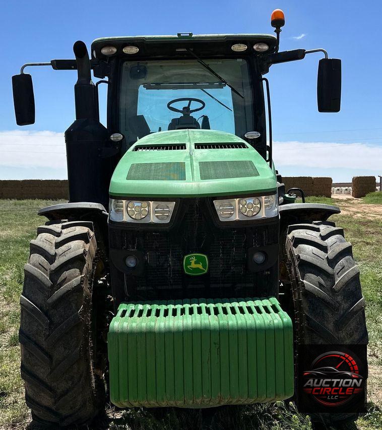 2017 John Deere 8295R MFWD tractor