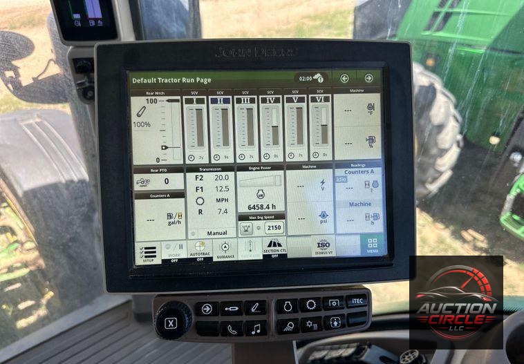 2017 John Deere 8295R MFWD tractor