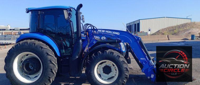 2019 New Holland Powerstar 100 MFWD tractor
