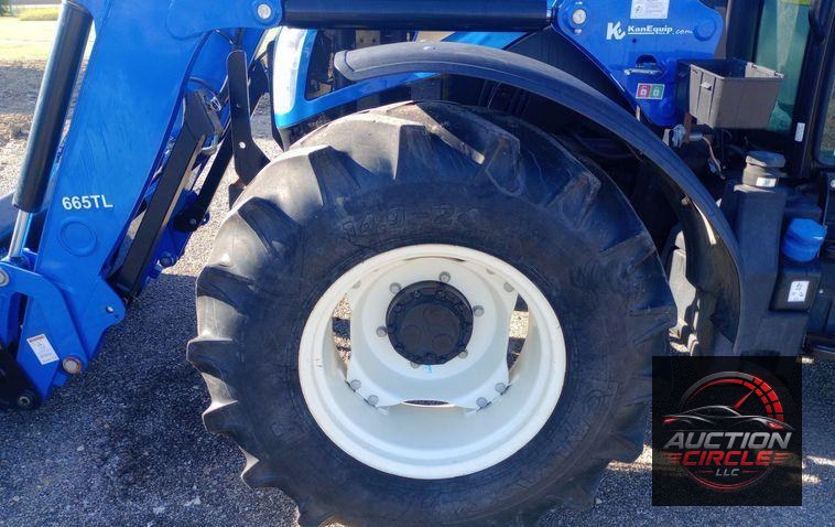 2019 New Holland Powerstar 100 MFWD tractor
