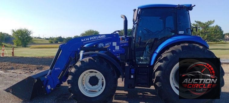 2019 New Holland Powerstar 100 MFWD tractor
