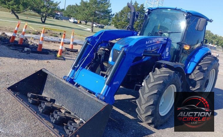 2019 New Holland Powerstar 100 MFWD tractor