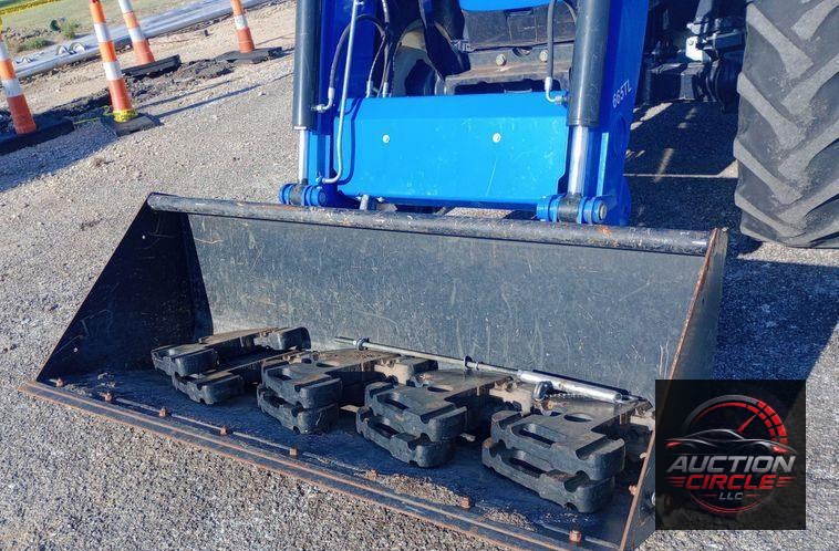 2019 New Holland Powerstar 100 MFWD tractor