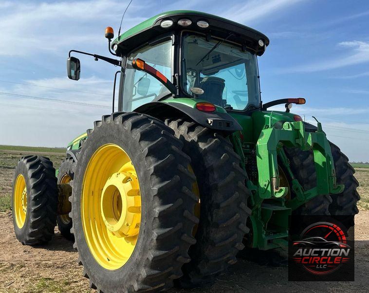 2016 John Deere 8370R MFWD tractor