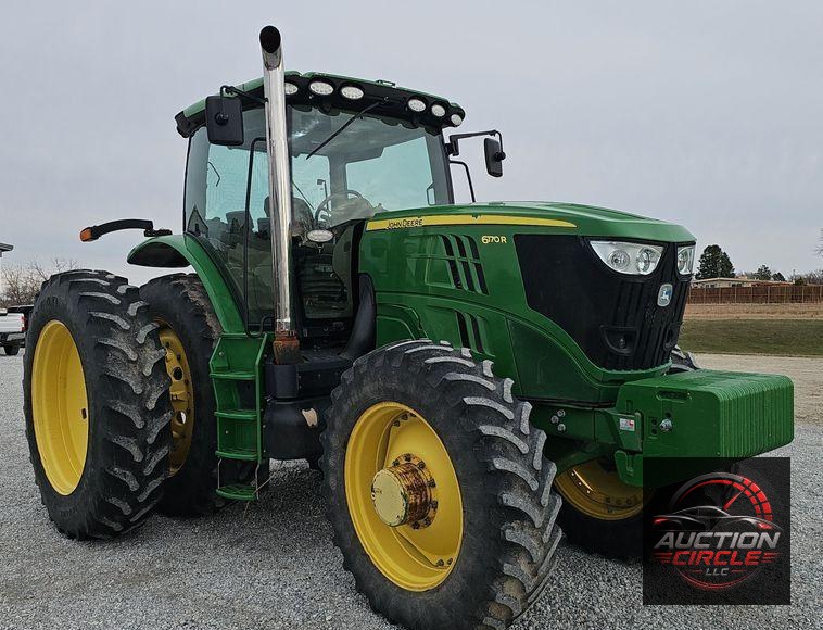 2014 John Deere 6170R MFWD tractor