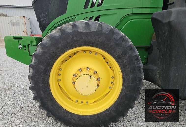 2014 John Deere 6170R MFWD tractor