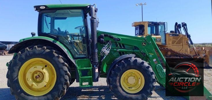 2015 John Deere 6125R MFWD tractor