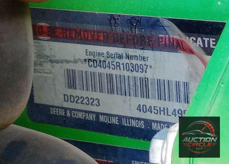 2015 John Deere 6125R MFWD tractor