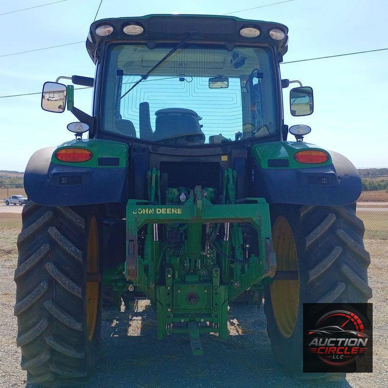 2015 John Deere 6125R MFWD tractor