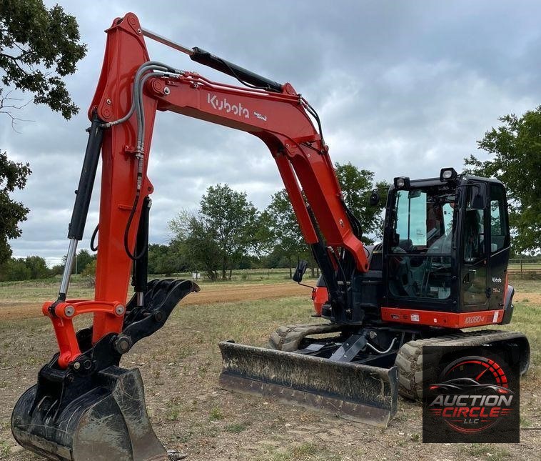 2022 Kubota KX080-4S2  mini excavator
