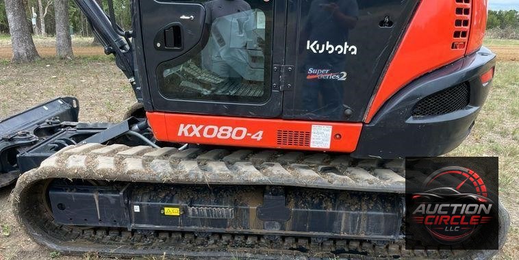 2022 Kubota KX080-4S2  mini excavator