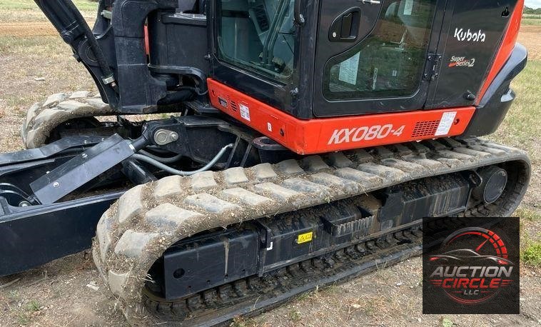 2022 Kubota KX080-4S2  mini excavator