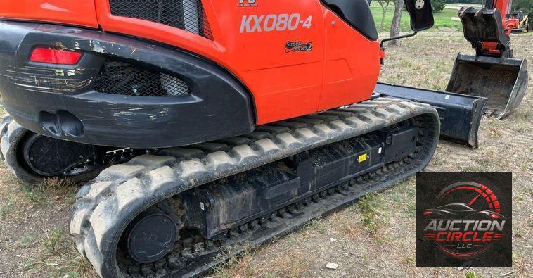 2022 Kubota KX080-4S2  mini excavator