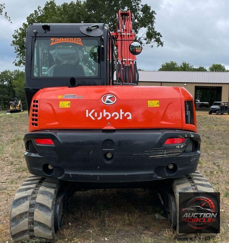 2022 Kubota KX080-4S2  mini excavator