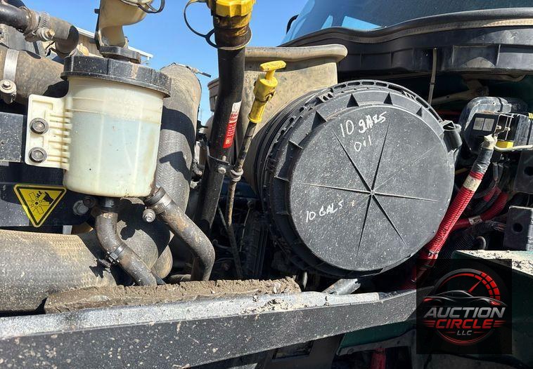 2017 International 7600 dump truck