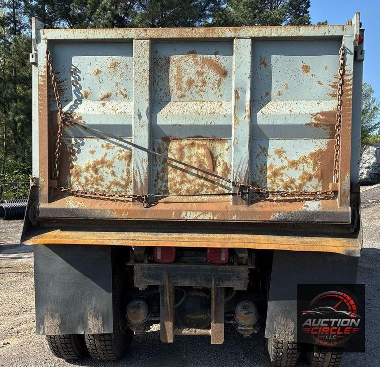2017 International 7600 dump truck