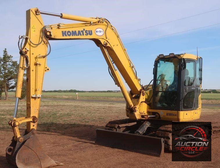 2018 Komatsu PC88MR-10  mini excavator